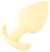 Cuties - Thick Mini Butt Plug - Yellow photo-4