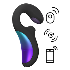 Lelo - Enigma Double Sonic 可APP控制 G點&A點&陰蒂刺激聲波按摩器 - 黑色 照片