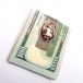 Victorian Style Erotic Enamel 'Artist' Money Clip 925 sterling Silver photo-5
