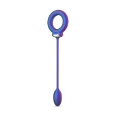 Hueman - Cock Ring w Anal Ball - Purple photo