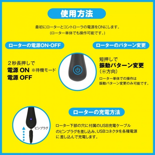 SSI - 遙控 後庭震動器 中碼 - 黑色 照片
