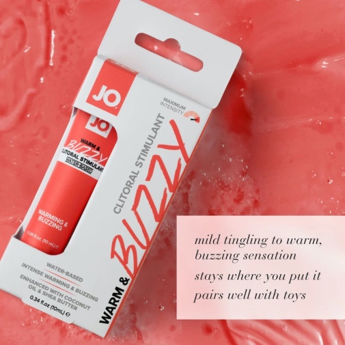 JO - Warm and Buzzy Clitoral Stimulant for Her - 10ml photo