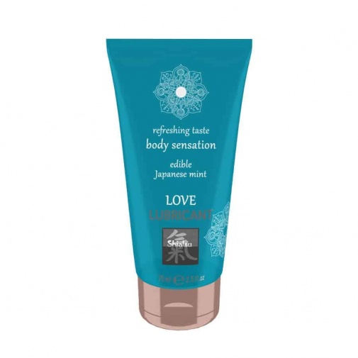 Shiatsu - Love Edible Lubricant - Japanese Mint - 75ml photo