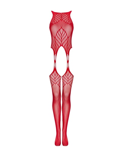 Obsessive - Bodystocking N122 - Red - XL/XXL photo