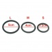 Toynary - CR01 Normal Cock Rings - Black photo-9