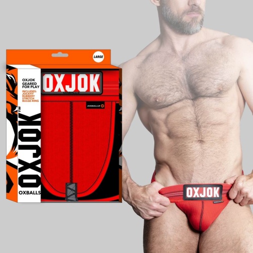 Oxjok - Slingjock w Ring - Red Hot - M photo