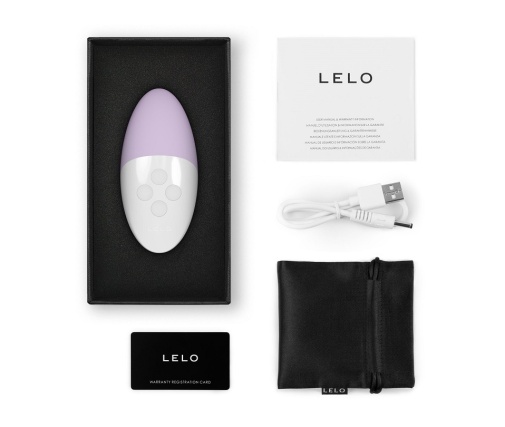 Lelo - Siri 3 Sound Activated Vibrator - Calm Lavender photo