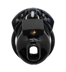 Locked in Lust - Vice Micro Chasity Cage - Black photo