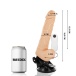 Basecock - Vibro Dildo w Balls 18.5cm - Flesh photo-3
