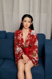 Rebecca 羞澀純真東亞美人 F罩杯金屬靈活骨架 超柔軟矽膠仿真性愛娃娃 165 cm 照片