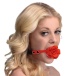 Master Series - Blossom Rose Gag - Red photo-2