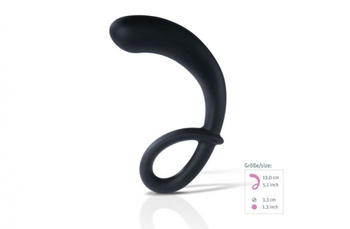 Mystim - Curving Curt Electrosex Prostate Stimulator - Black photo