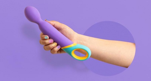 PMV20 - Base Wand Vibrator - Purple photo