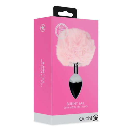 Ouch - 兔仔尾巴后庭塞 - 粉红色 照片