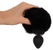 You2Toys - Fluffy Tail Plug M - Black photo-4