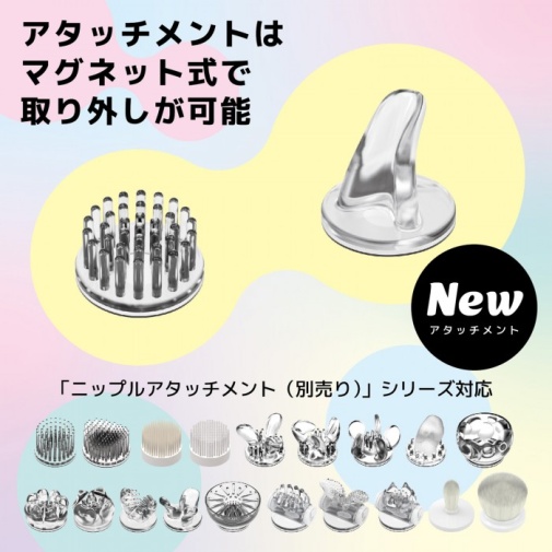 SSI - 便捷型乳頭刺激旋轉器 - 白色 照片