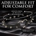 Master Series - Spiked Heart Choker - Black photo-6