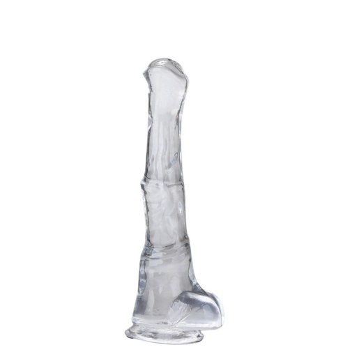 T-Best - 隱形火箭筒形假陽具 大碼 - 透明 照片