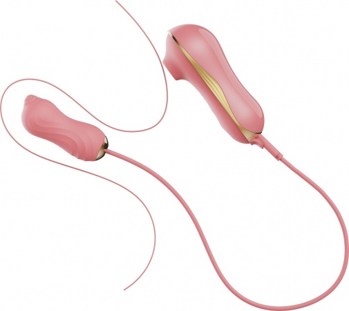 Zalo - Unicorn APP Massager Set - Strawberry Pink photo