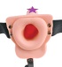 Fetish Fantasy - 6" Vibro Hollow Strap-On w Balls photo-2