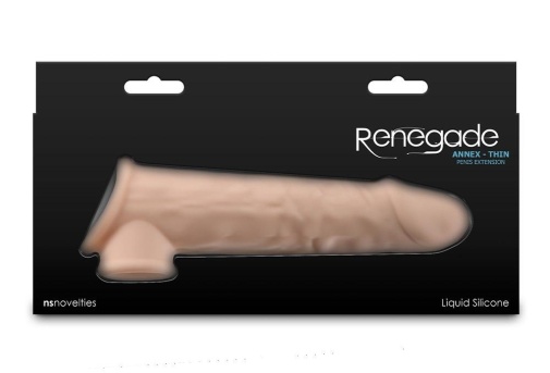 NS Novelties - Annex Thin Cock Sleeve - Flesh photo