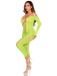 Leg Avenue - Flawless Vibes Python Bodystocking - Neon Green photo-3