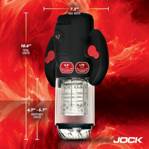 Jock - 最強馬力迴旋抽插吸啜電動自慰器 照片