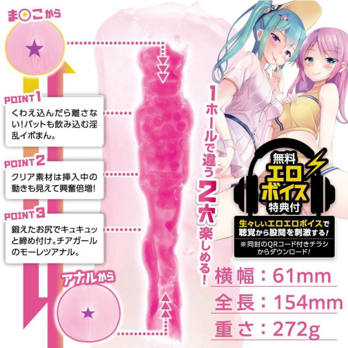 Motto Lab - Niketsu Next 2 Holes Masturbator 照片