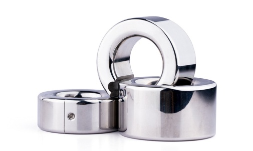 FAAK - Testicular Ring - Silver - M photo