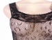 Ohyeah - Leopard Bodystocking w Garter - Black - M photo-10