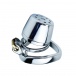 FAAK - Plain Chastity Cage 45mm - Silver photo