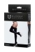 Glossy - Eliza Wetlook Stockings - Black - XL photo-4