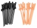Toynary - NV01 Cock Straws - Black photo-2