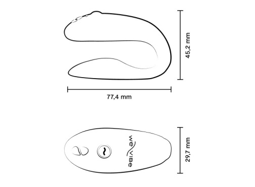 We-Vibe - Sync Go 情侶共用震動器 - 淺紫色 照片