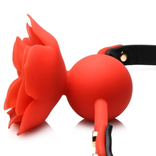 Master Series - Blossom Rose Gag - Red photo