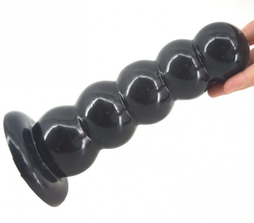 FAAK - Beads Anal Plug - Black photo
