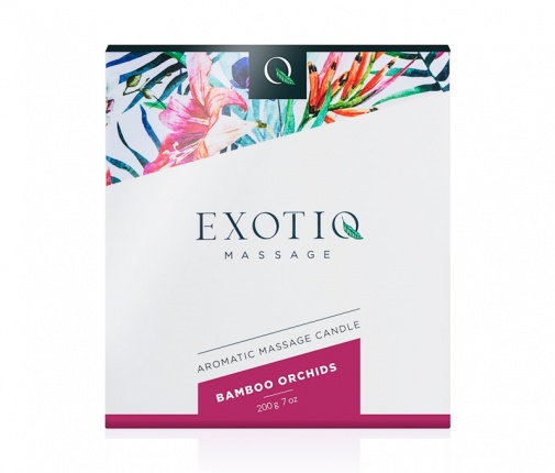 Exotiq - Massage Candle Bamboo Orchids - 200g photo