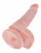 King Cock - 6″ Cock With Balls - Flesh photo-5