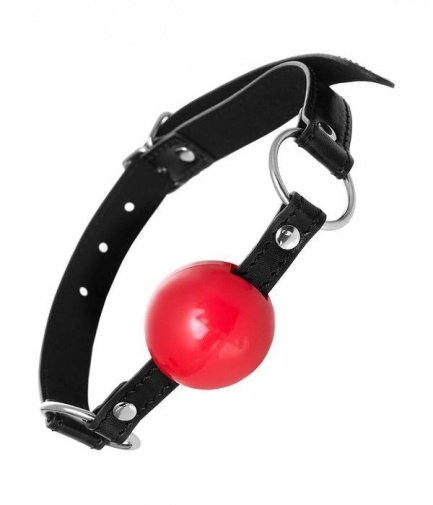 Anonymo - Ball Soft Gag - Red photo