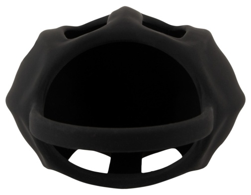 Black Velvets - Ball Cage w Butt Plug photo