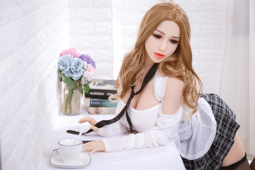 Satomi European Skinny Realistic Sex Doll, Big Boobs, Soft TPE 158 cm (5’2 ft) photo