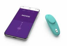 We-Vibe - Moxie+ 穿戴式內褲震動器 - 湖水藍 照片