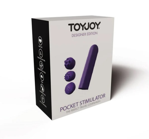ToyJoy - 口袋迷你子彈震動器 - 紫色 照片