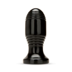 Prowler - Ribbed Anal Plug - Black photo