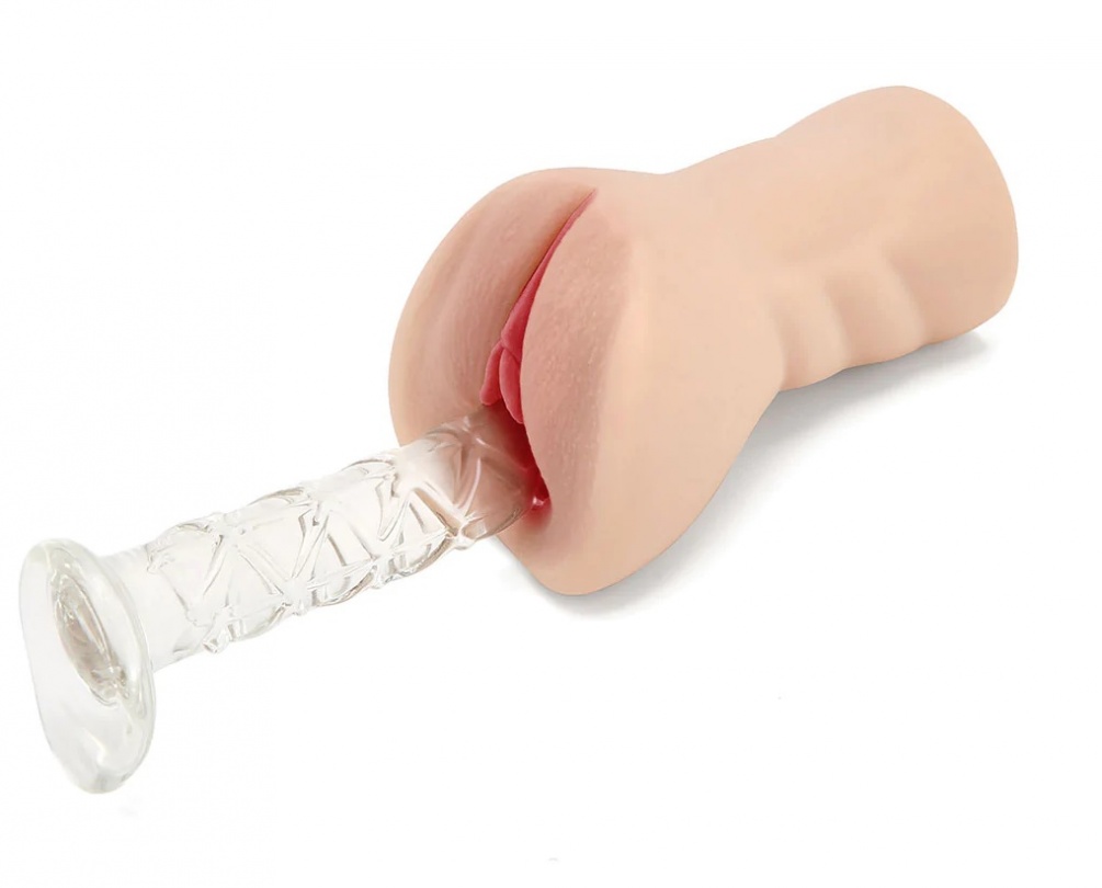Plunge your manhood between the welcoming lips, experience a... Jorokumo - Realistic Stroker 400g photo-8