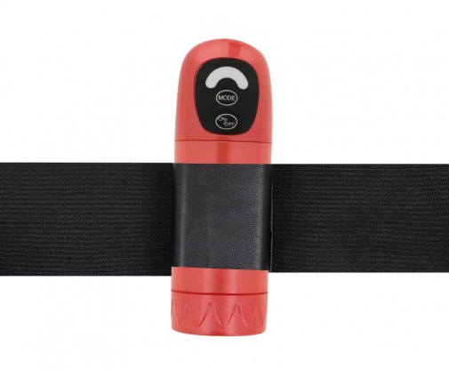 Harness Attraction - Daniel 穿戴式 震動旋轉假陽具 - 粉紅色 照片
