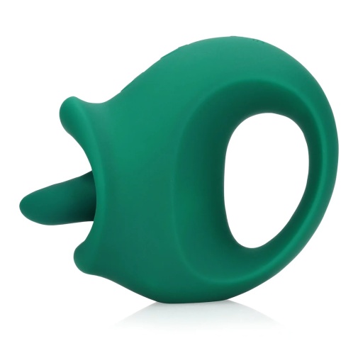 Loveline - Licking Vibro Clit Stimulator - Green photo