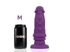 665 - Aubergine Eggplant Dildo M - Purple photo