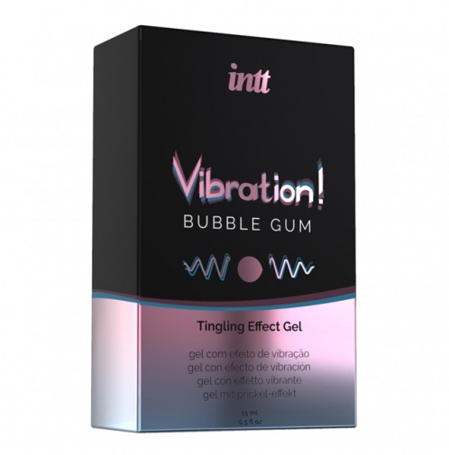 INTT - Vibration! 泡泡糖味全性別刺激凝膠 - 15ml 照片