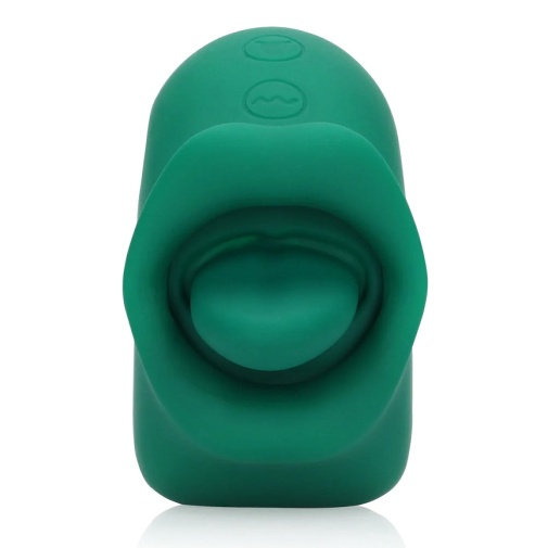 Loveline - Licking Vibro Clit Stimulator - Green photo